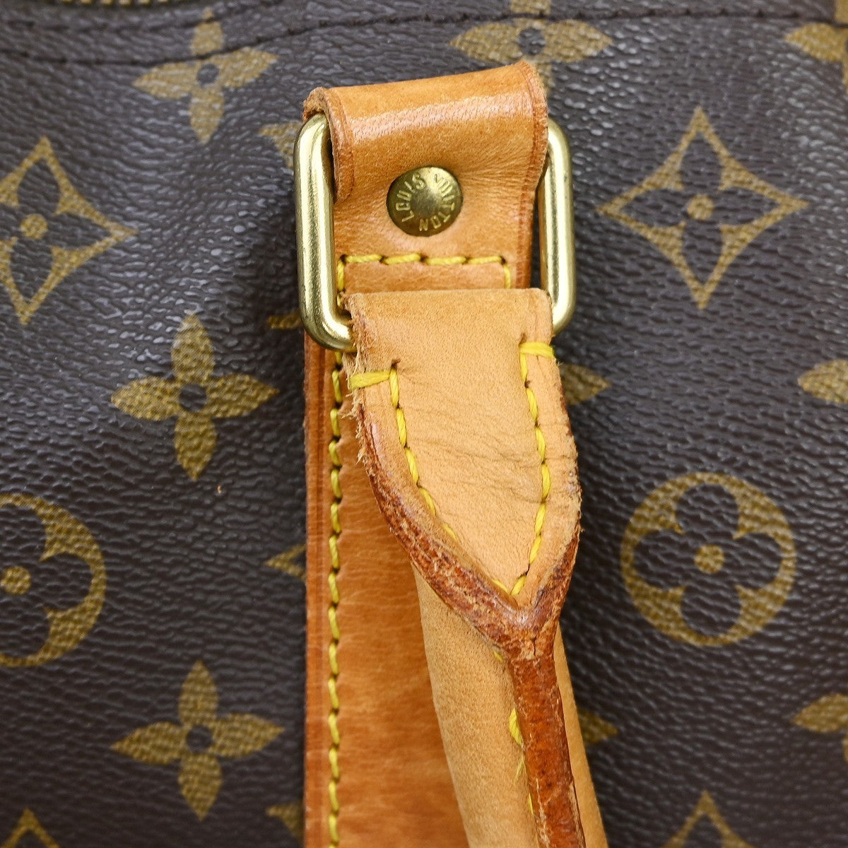 Louis Vuitton Keepall Bandouliere Monogram Canvas Brown Canvas Travel Bag Bag (Pre-Owned)