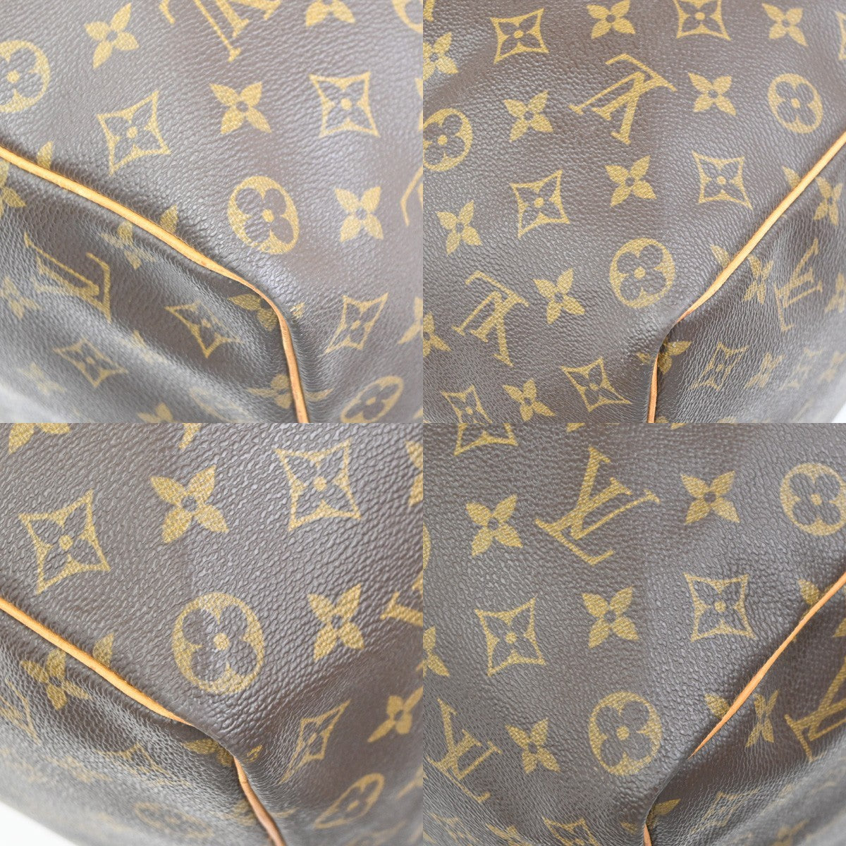 Louis Vuitton Keepall Monogram Canvas Brown Canvas Travel Bag Bag (Pre-Owned)