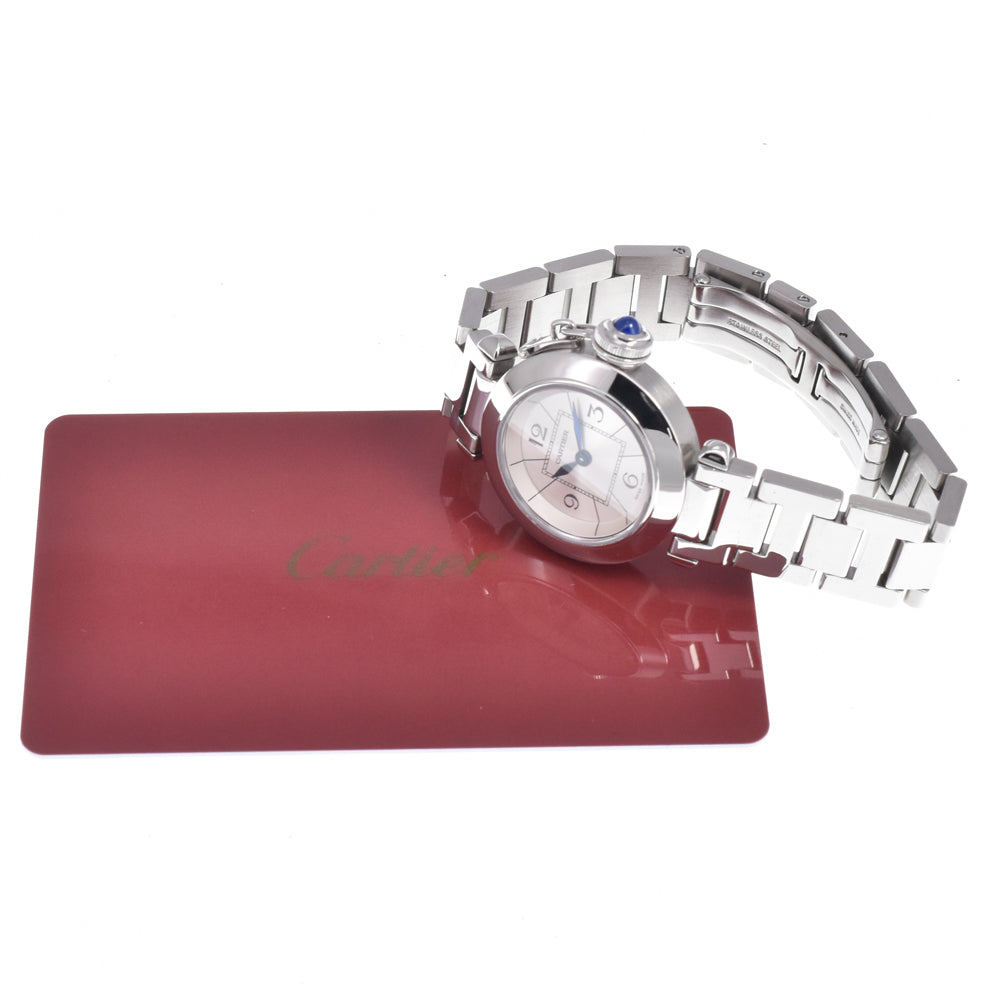 Cartier Pasha De Cartier Quartz Stainless Steel Watch (Pre-Owned)