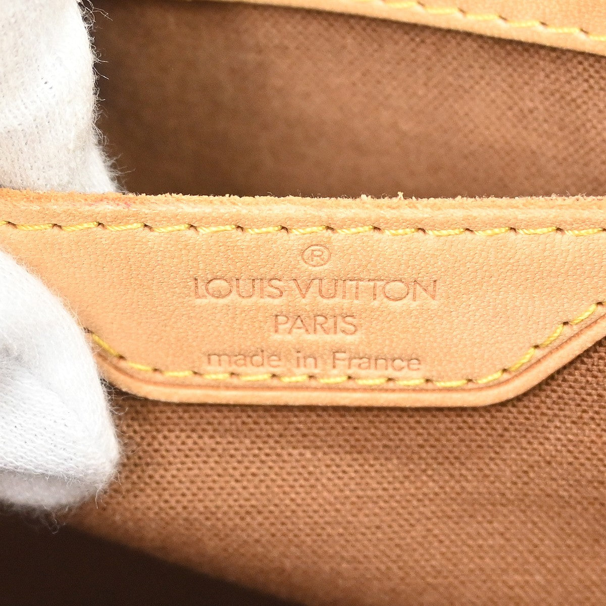 Louis Vuitton Cabas Piano Monogram Canvas Brown Canvas Tote Bag Bag (Pre-Owned)