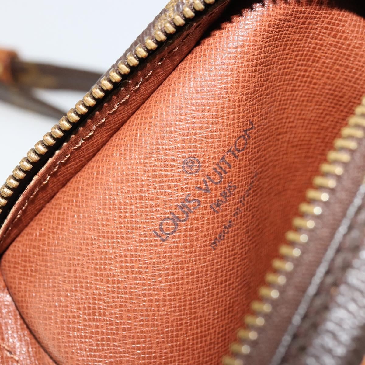 Louis Vuitton Danube Monogram Canvas Brown Canvas Shoulder Bag Bag (Pre-Owned)