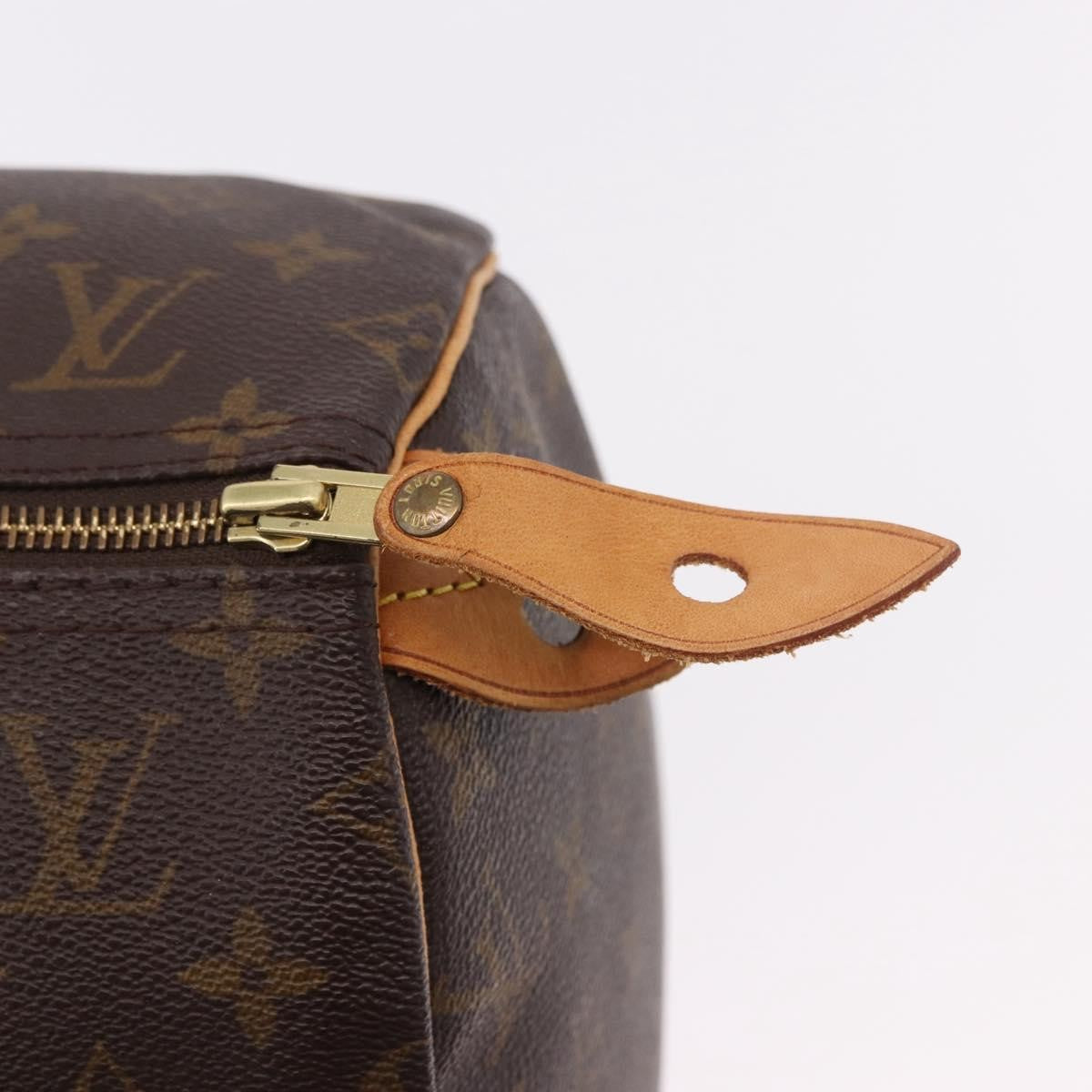 Louis Vuitton Speedy Monogram Canvas Brown Canvas Handbag (Pre-Owned)