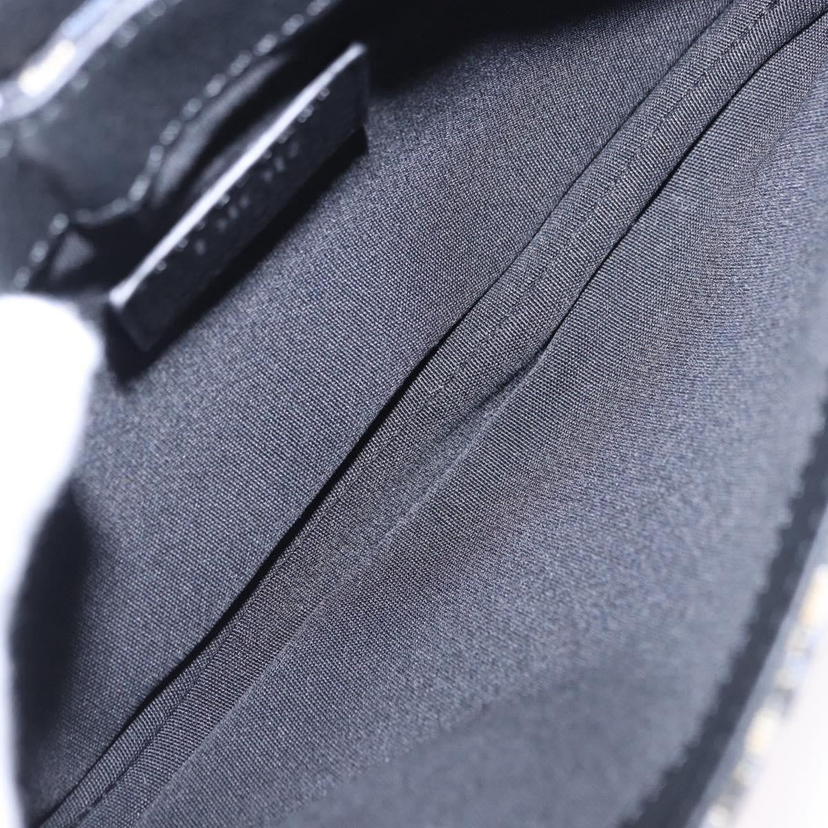 Christian Dior Saddle Messenger Oblique Canvas Navy Canvas Clutche & Pouche Bag (Pre-Owned)