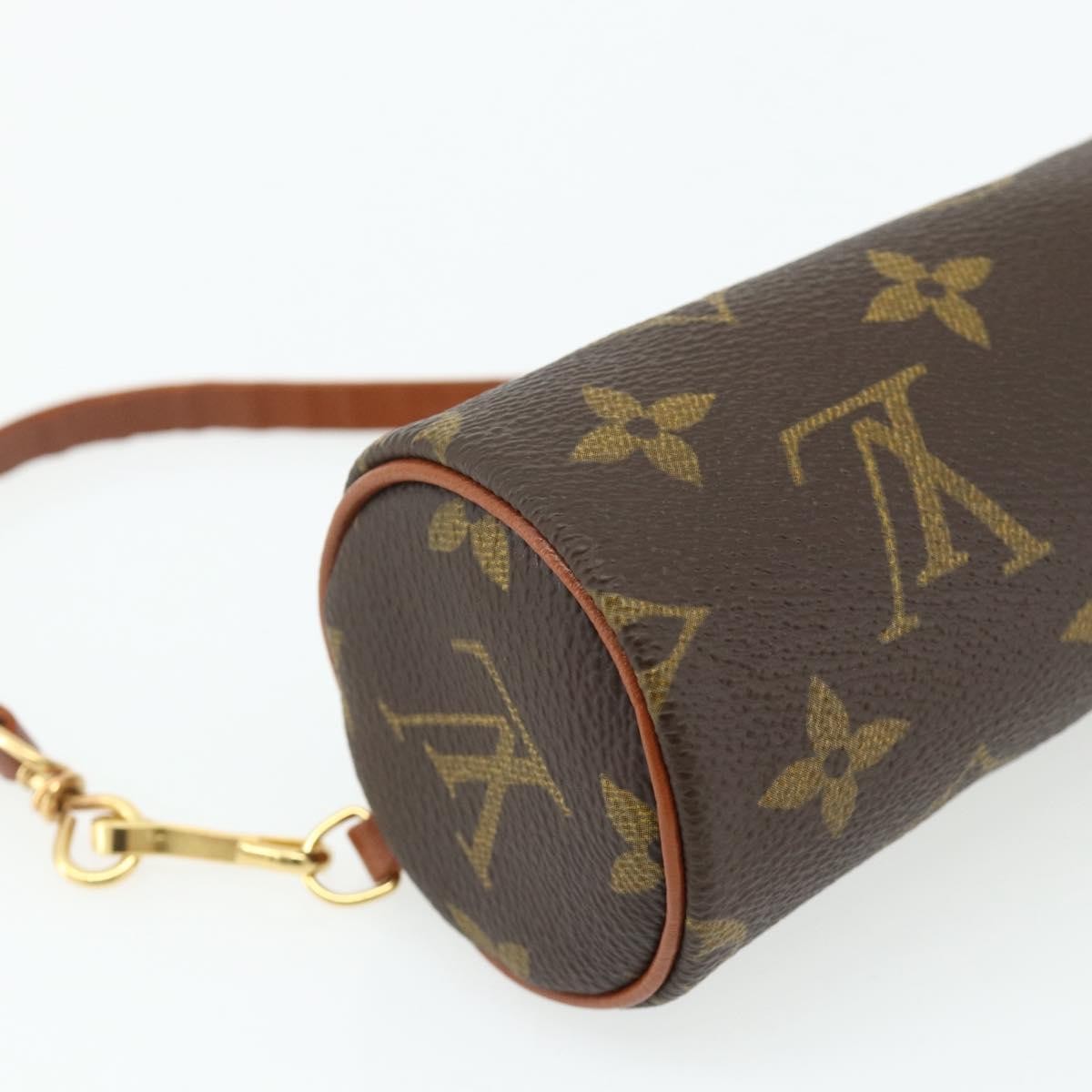 Louis Vuitton Papillon Pochette Monogram Canvas Brown Canvas Clutche & Pouche Bag (Pre-Owned)