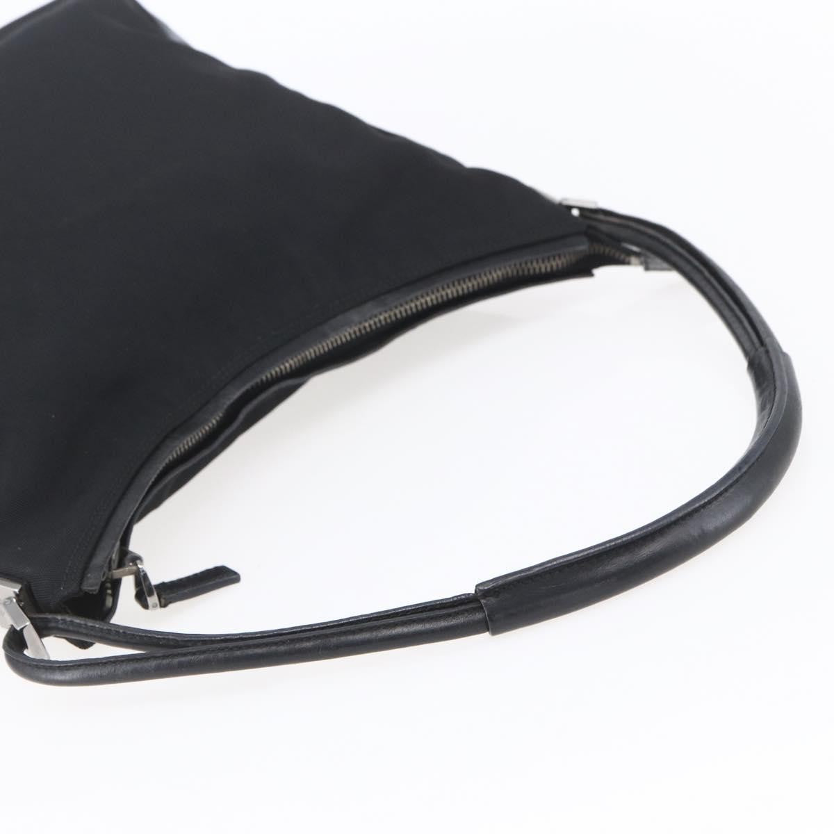 Gucci Vintage Gg Canvas Black Canvas Shoulder Bag Bag (Pre-Owned)
