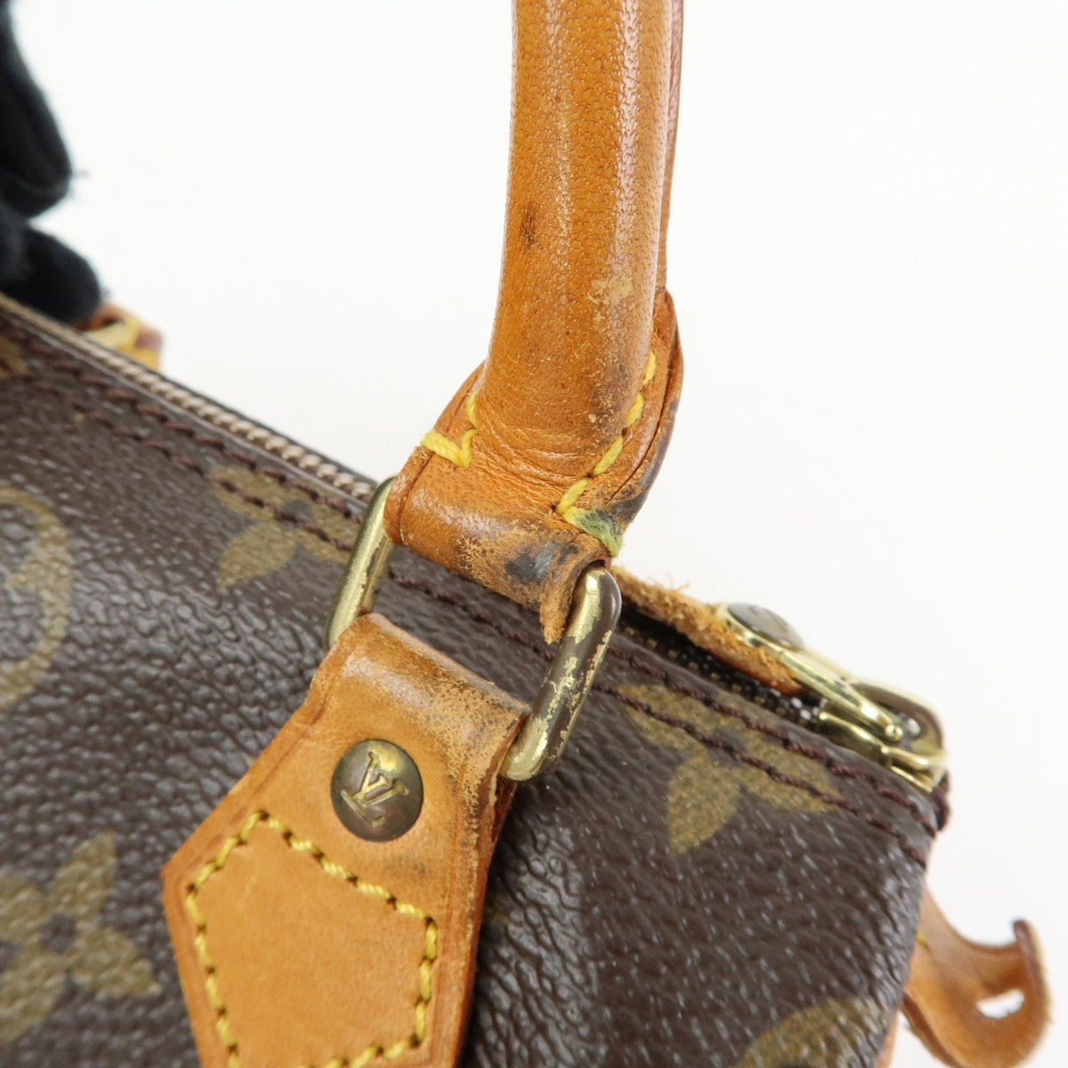 Louis Vuitton Speedy Mini Hl Monogram Canvas Brown Canvas Handbag (Pre-Owned)