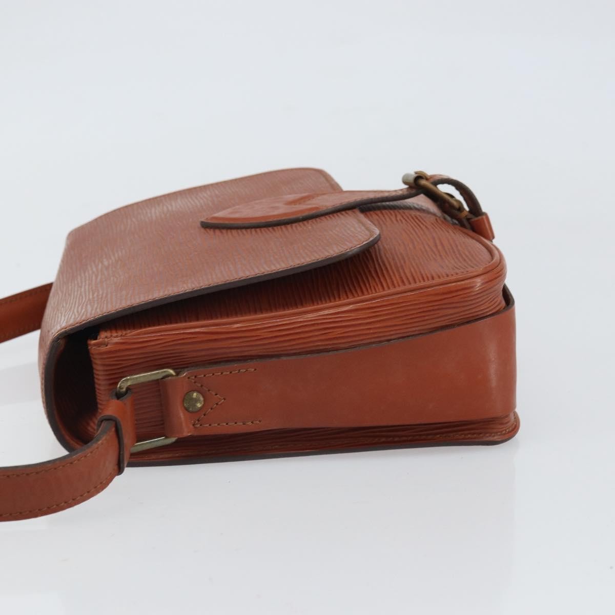 Louis Vuitton Cartouchiere Epi Leather Brown Leather Shoulder Bag Bag (Pre-Owned)