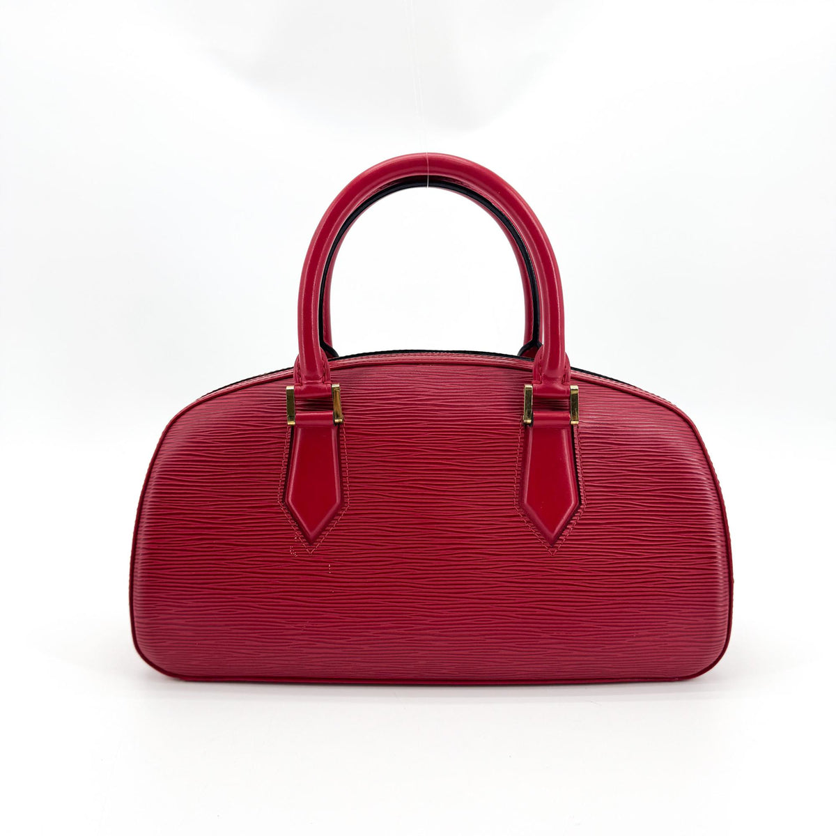Louis Vuitton Jasmin Epi Leather Red Leather Handbag (Pre-Owned)
