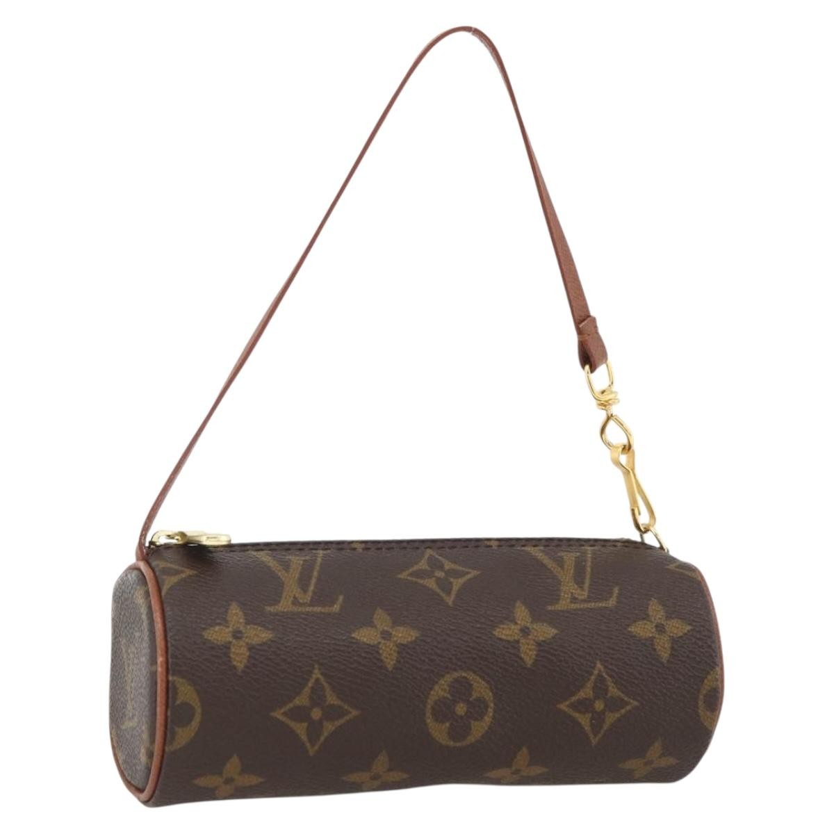 Louis Vuitton Papillon Pochette Monogram Canvas Brown Canvas Clutche & Pouche Bag (Pre-Owned)