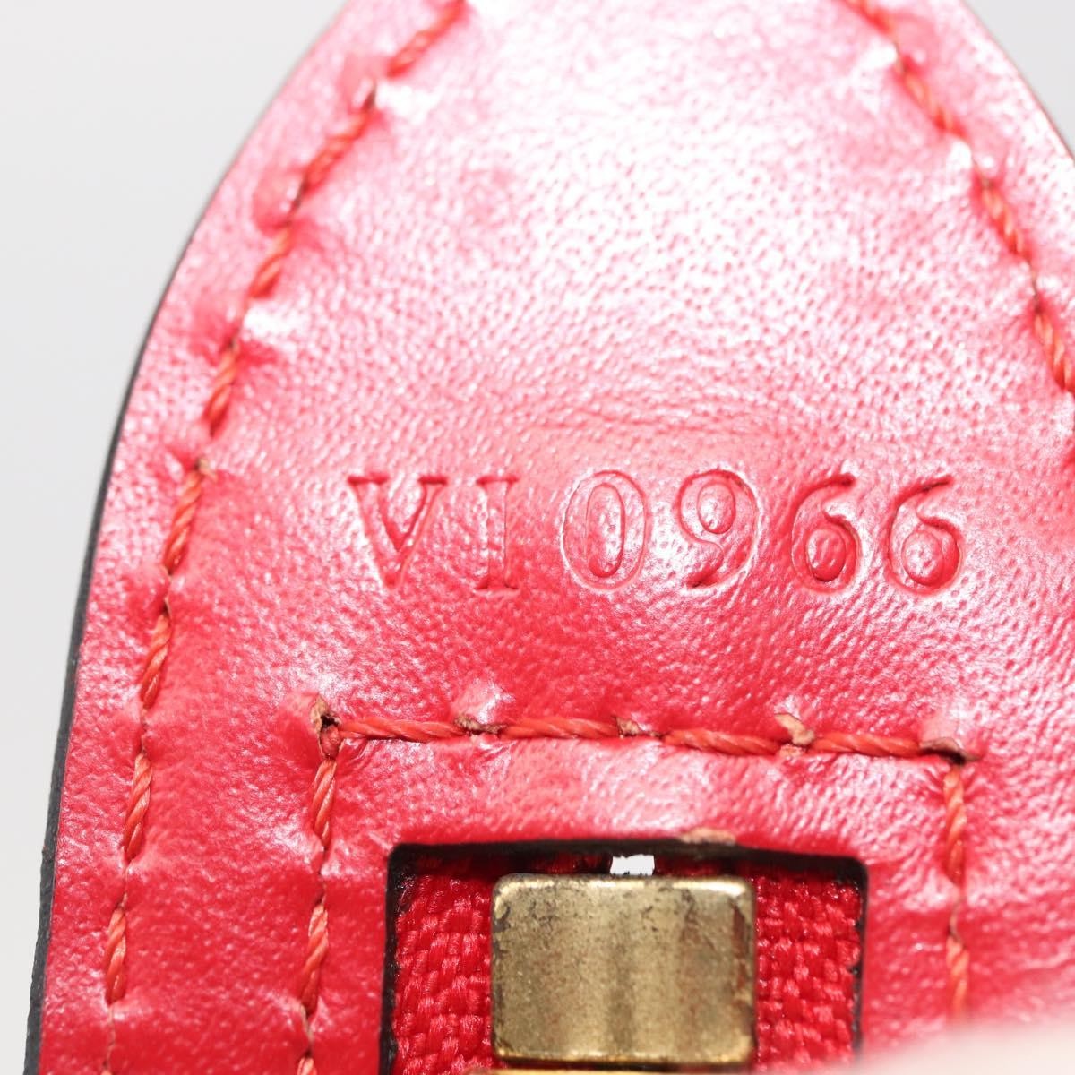 Louis Vuitton Saint Jacques Epi Leather Red Leather Handbag (Pre-Owned)