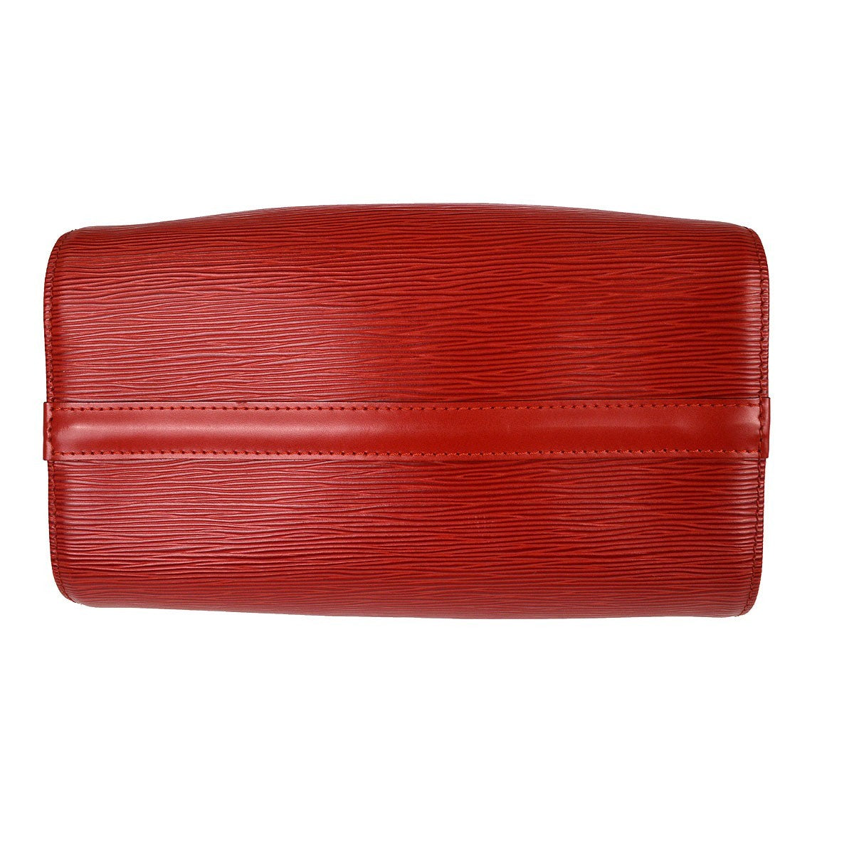 Louis Vuitton Speedy Epi Leather Red Leather Handbag (Pre-Owned)