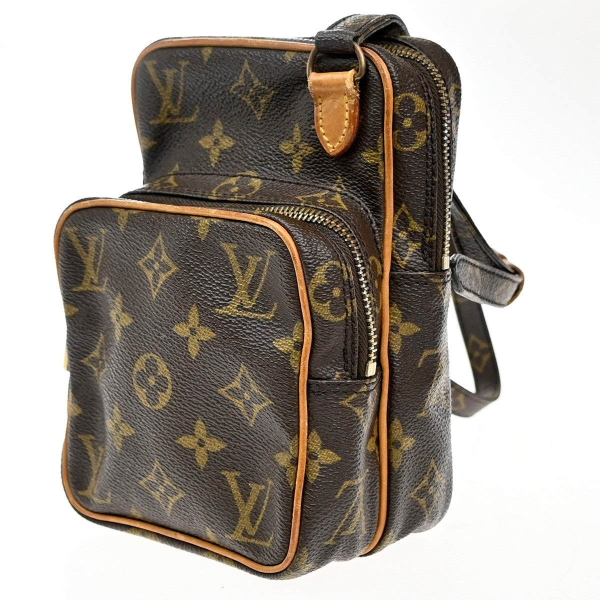 Louis Vuitton Amazone Monogram Canvas Brown Canvas Shoulder Bag Bag (Pre-Owned)