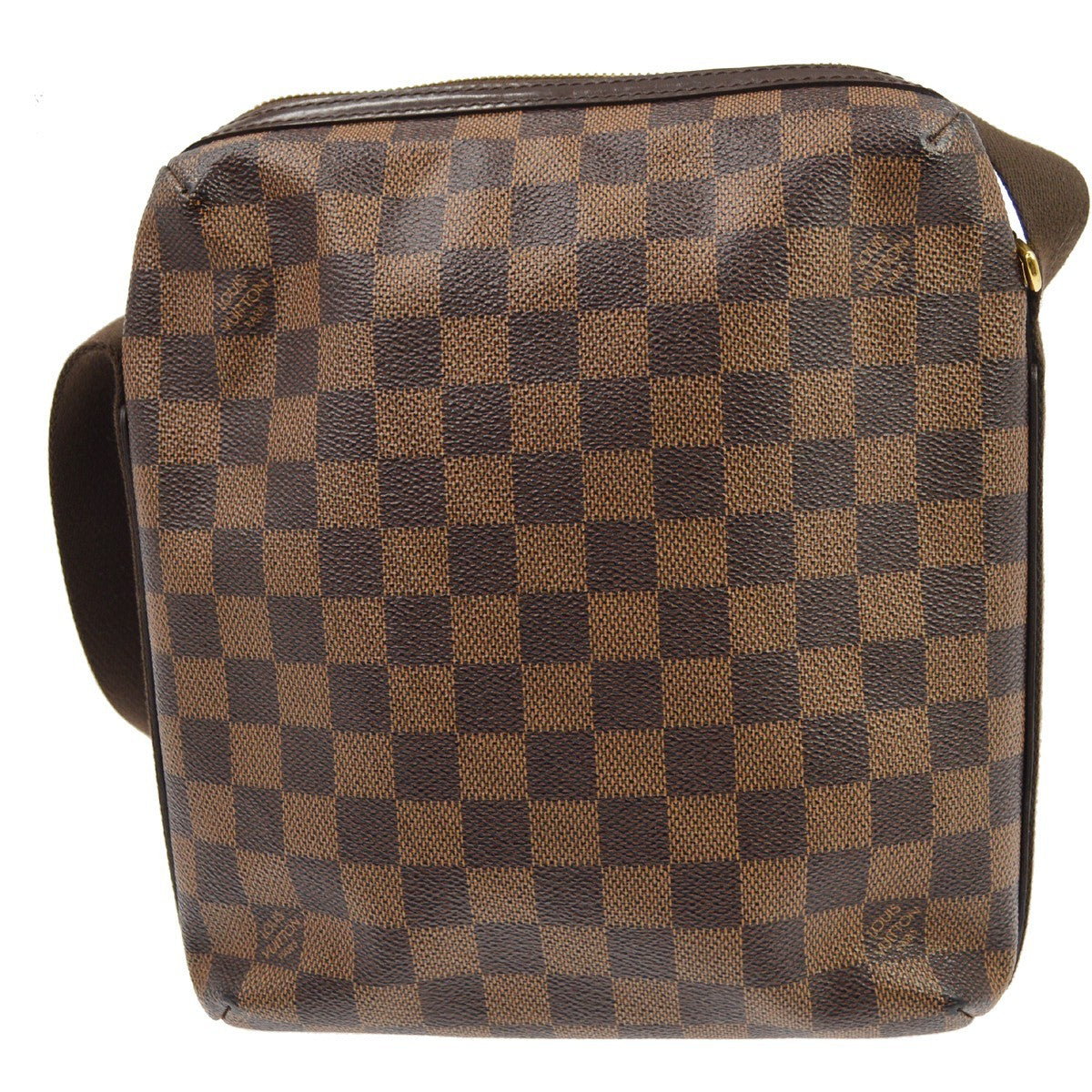 Louis Vuitton Trotteur Beaubourg Damier Brown Canvas Handbag (Pre-Owned)