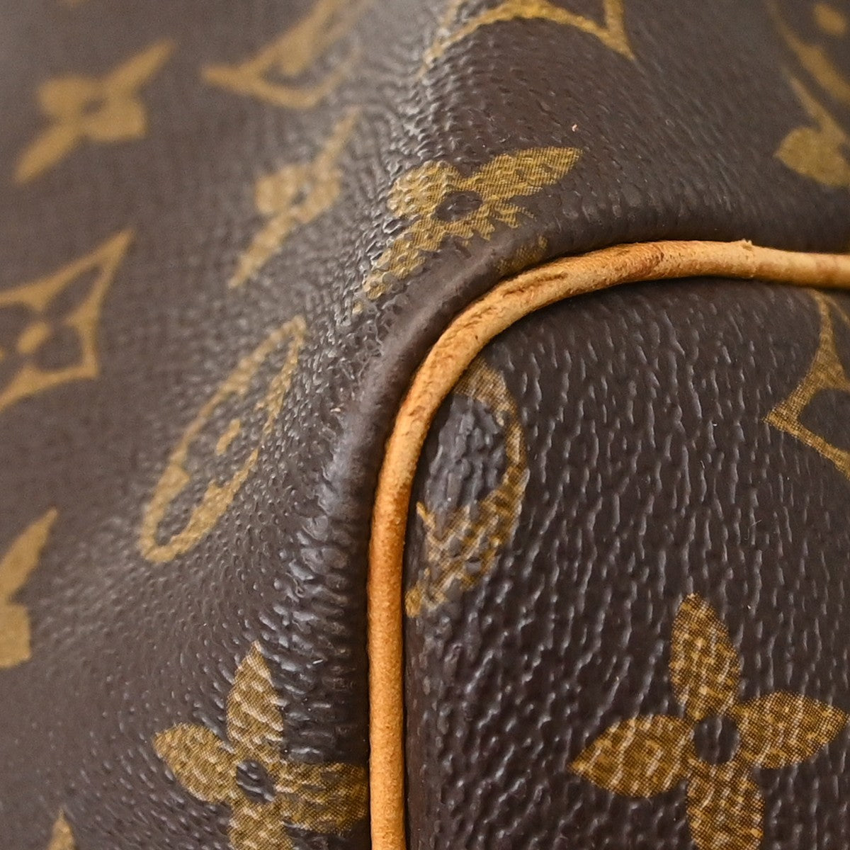 Louis Vuitton Keepall Bandouliere Monogram Canvas Brown Canvas Travel Bag Bag (Pre-Owned)