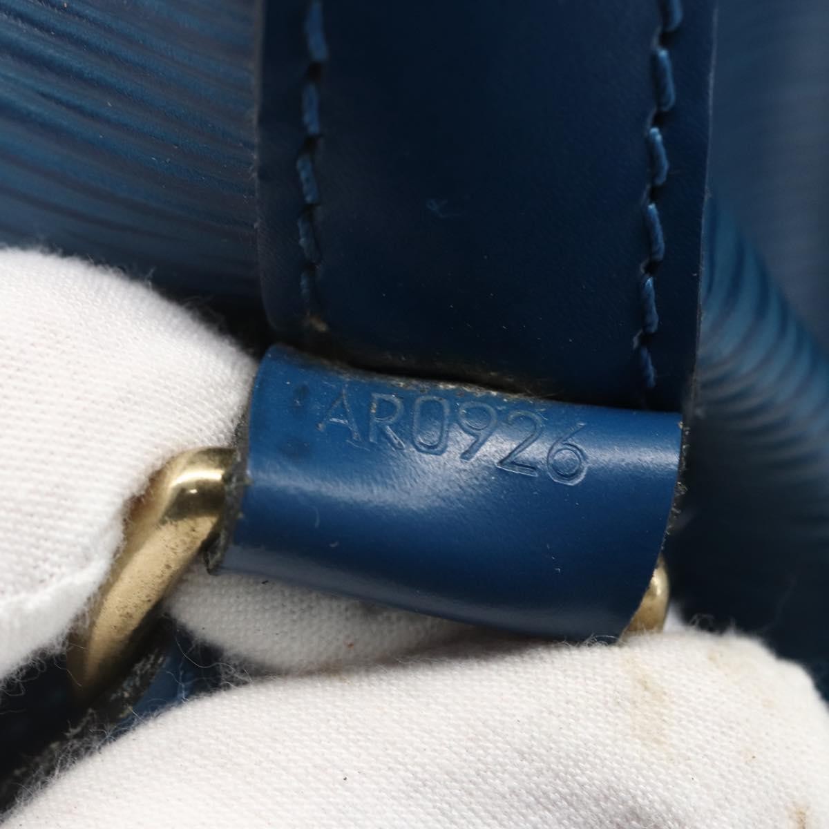 Louis Vuitton Noe Epi Leather Blue Leather Shoulder Bag Bag (Pre-Owned)