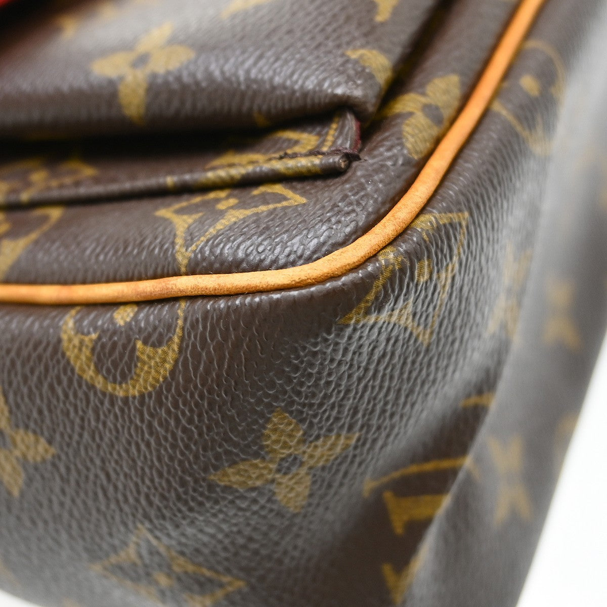 Louis Vuitton Viva Cite Monogram Canvas Brown Canvas Shoulder Bag Bag (Pre-Owned)