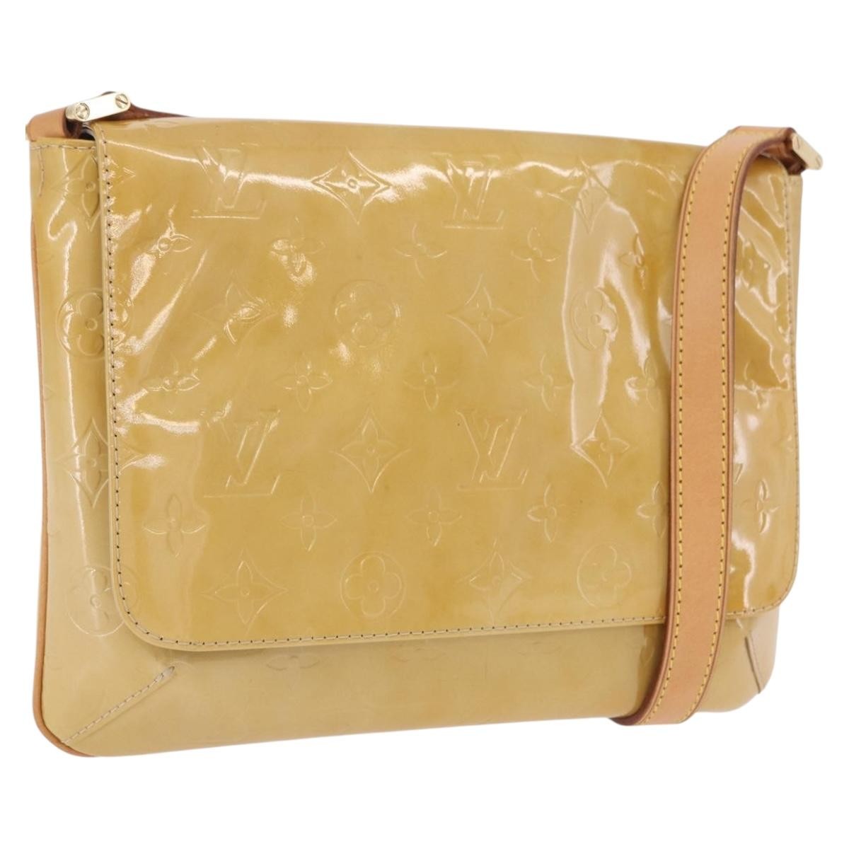 Louis Vuitton Thompson Street Monogram Vernis Yellow Patent_Leather Shoulder Bag Bag (Pre-Owned)
