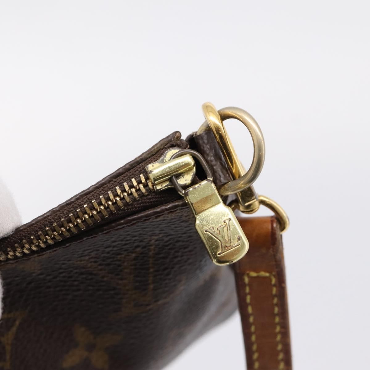 Louis Vuitton Pochette Accessoires Nm Monogram Canvas Brown Canvas Clutche & Pouche Bag (Pre-Owned)