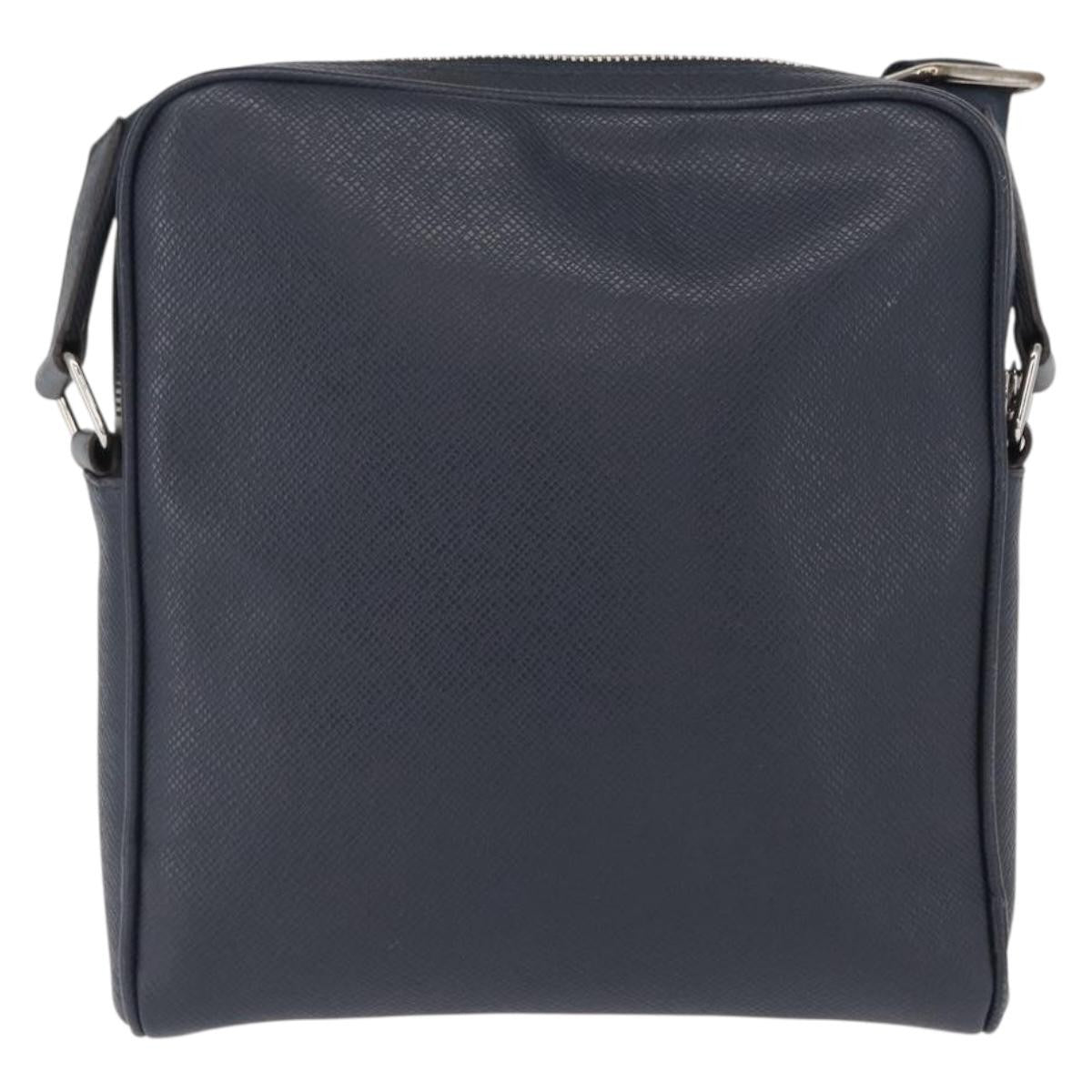 Louis Vuitton Alex Messenger Taiga Leather Navy Leather Shoulder Bag Bag (Pre-Owned)