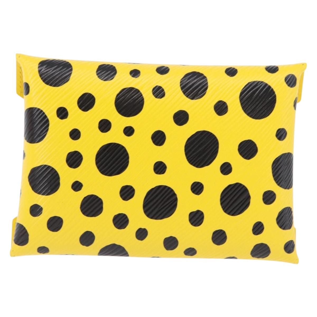 Louis Vuitton Kirigami Pochette Set Yayoi Kusama Infinity Dots Epi Leather Black Leather Clutche & Pouche Bag (Pre-Owned)