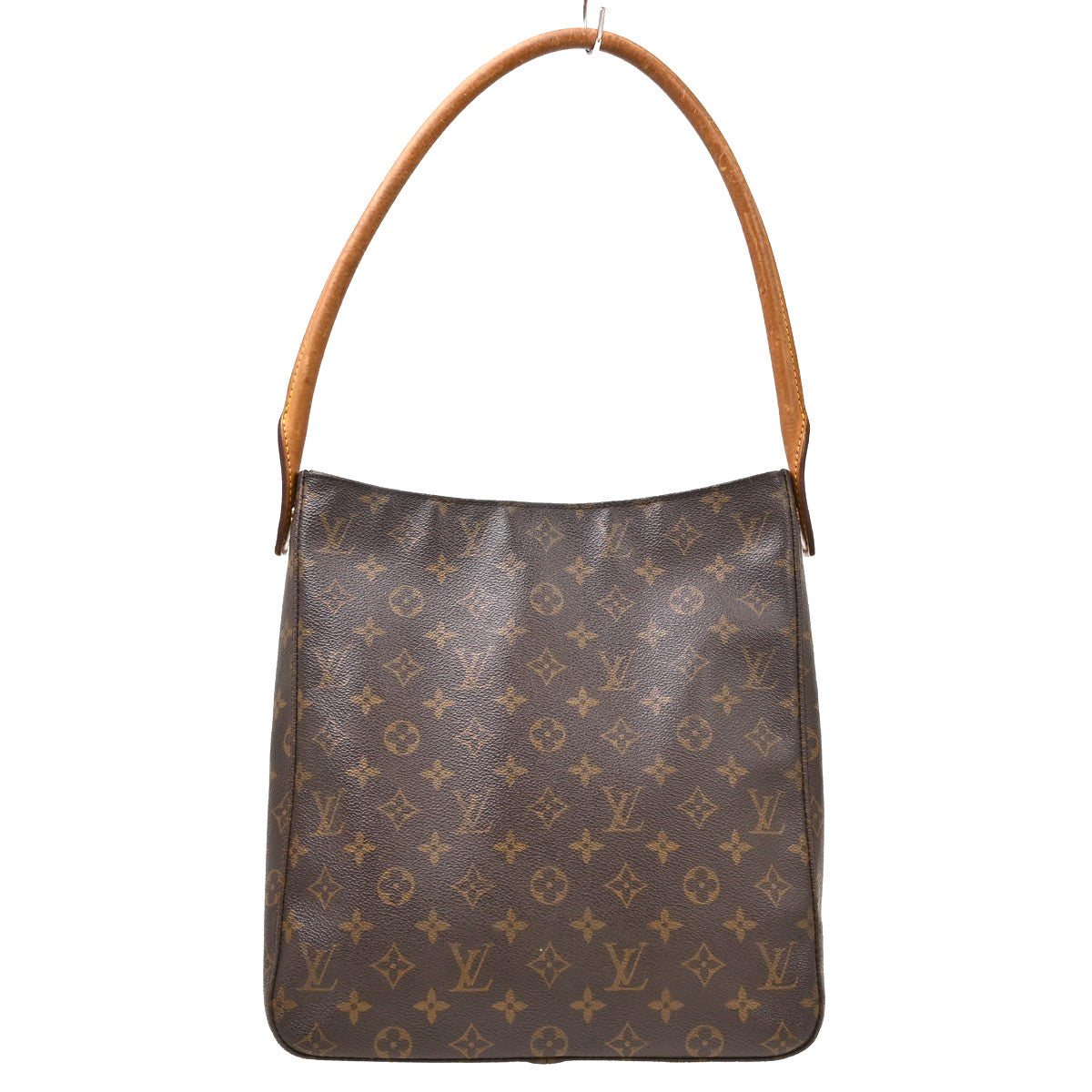 Louis Vuitton Loop Hobo Canvas Brown Canvas Shoulder Bag Bag (Pre-Owned)