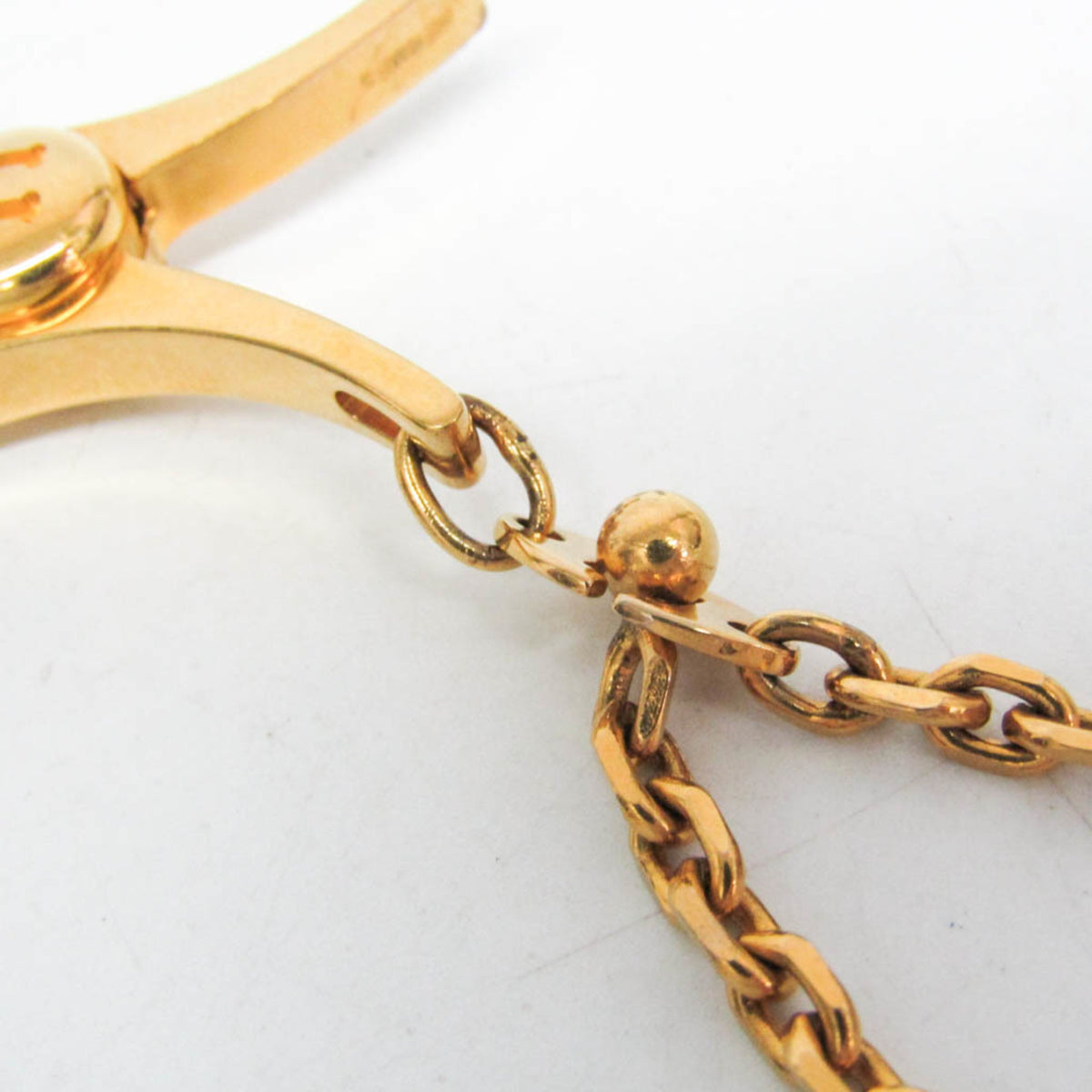 Hermes Filou Glove Clip Metal Gold Metal Charms And Keychains Accessory (Pre-Owned)