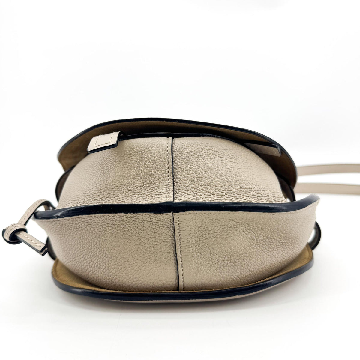 Loewe Gate Dual Leather Beige Leather Shoulder Bag Bag (Pre-Owned)