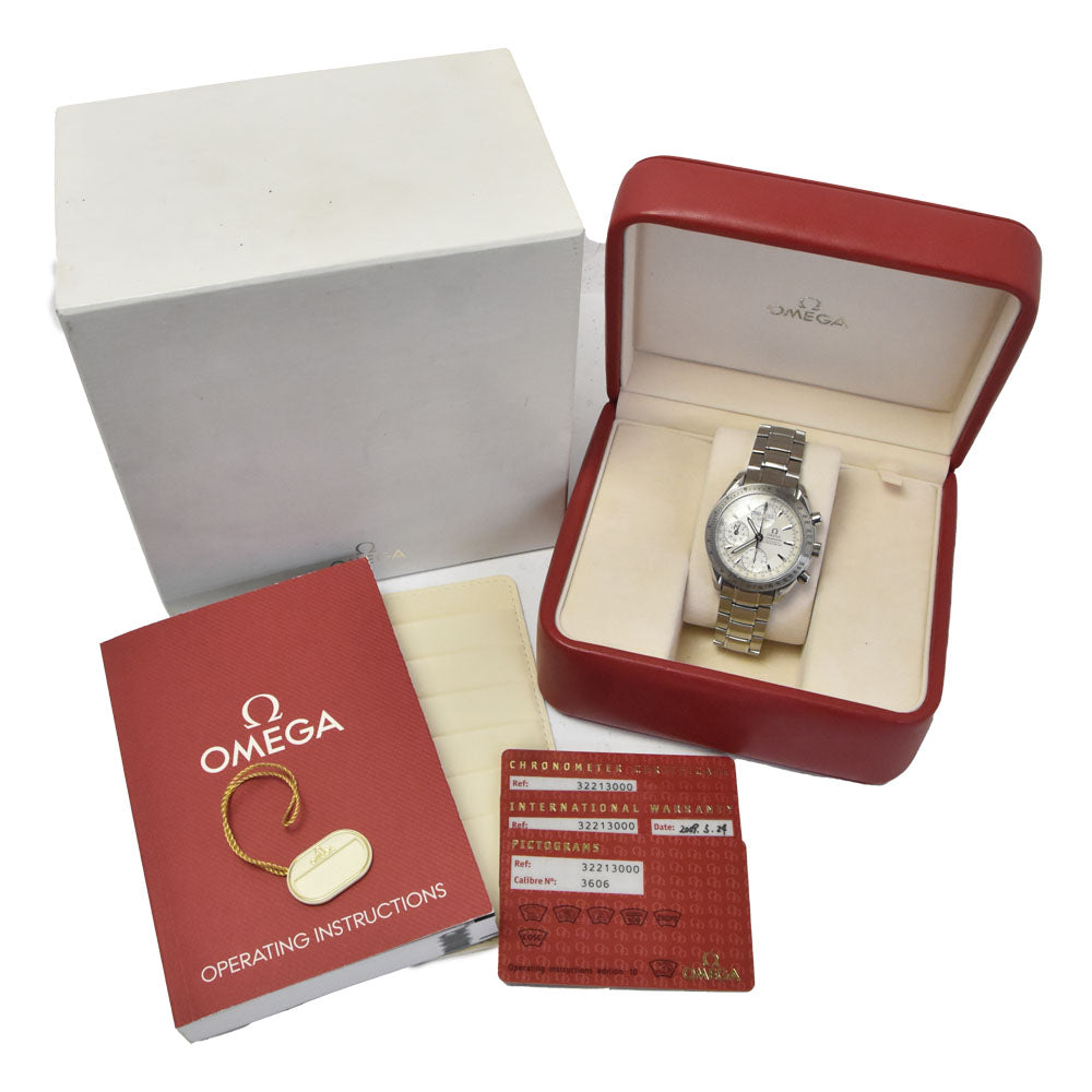 Omega Speedmaster Triple Calendar Chronograph Automatic Stainless Steel Watch (Pre-Owned)