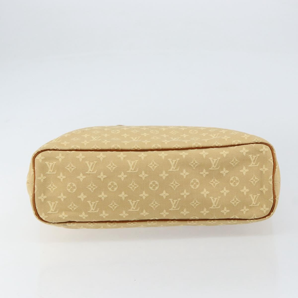 Louis Vuitton Lucille Mini Lin Beige Canvas Handbag (Pre-Owned)