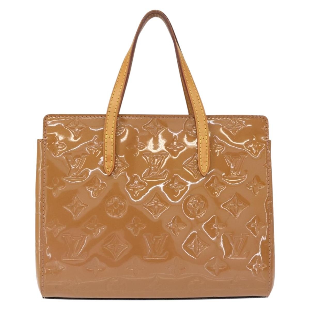 Louis Vuitton Catalina Monogram Vernis Pink Patent_Leather Handbag (Pre-Owned)
