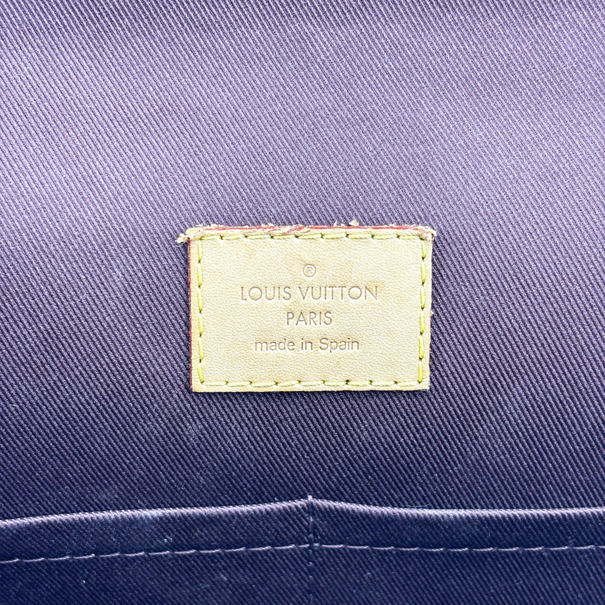 Louis Vuitton Cluny Top Handle Monogram Canvas Brown Canvas Handbag (Pre-Owned)