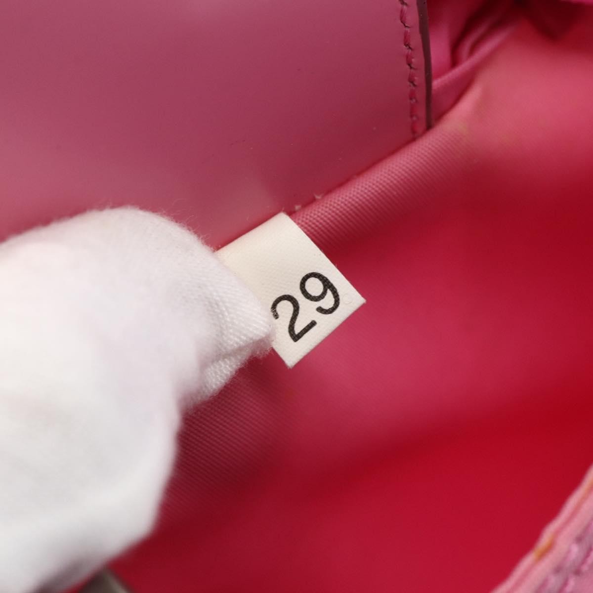 Prada Front Pocket Messenger Tessuto Pink Nylon Shoulder Bag Bag (Pre-Owned)