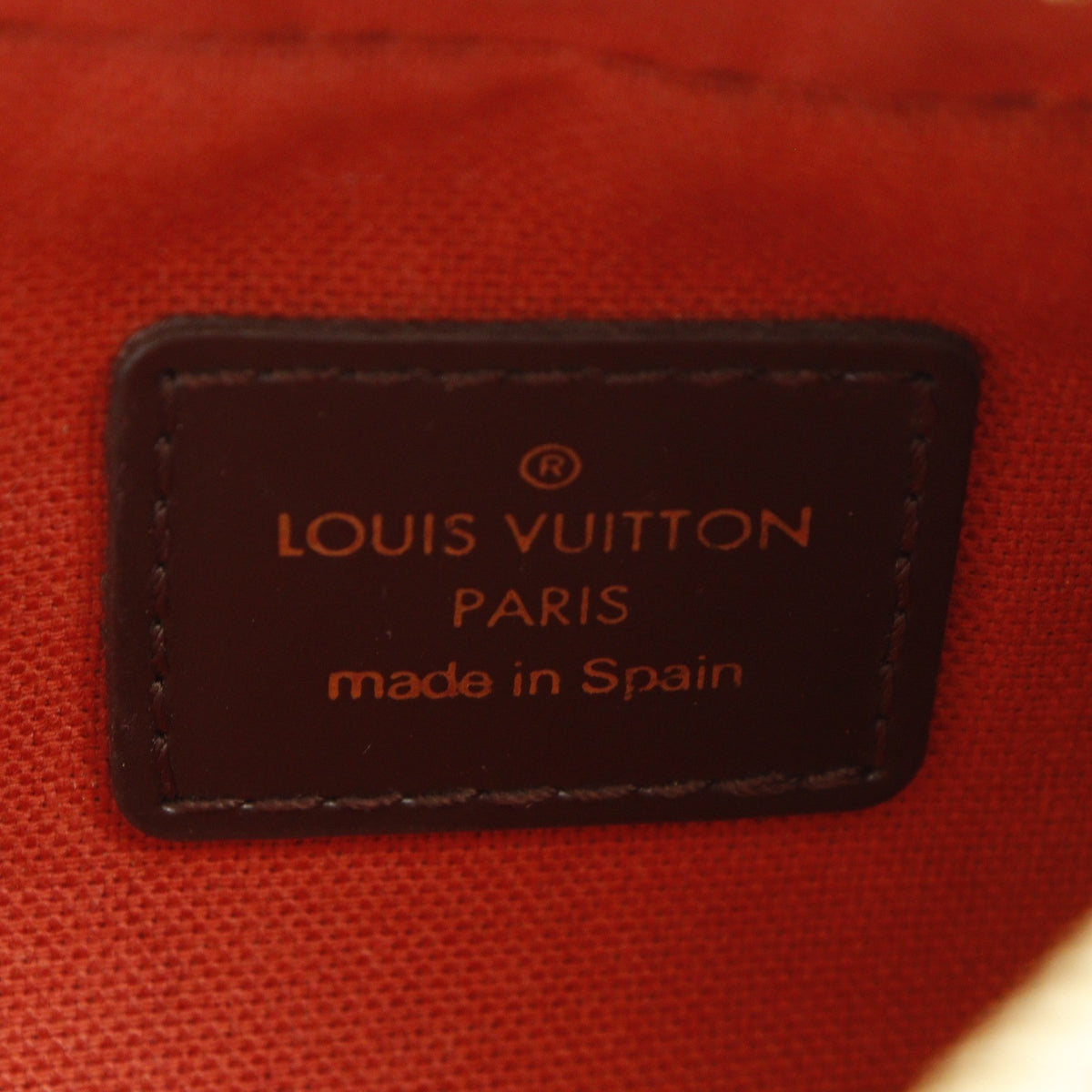 Louis Vuitton Geronimos Damier Brown Canvas Clutche & Pouche Bag (Pre-Owned)