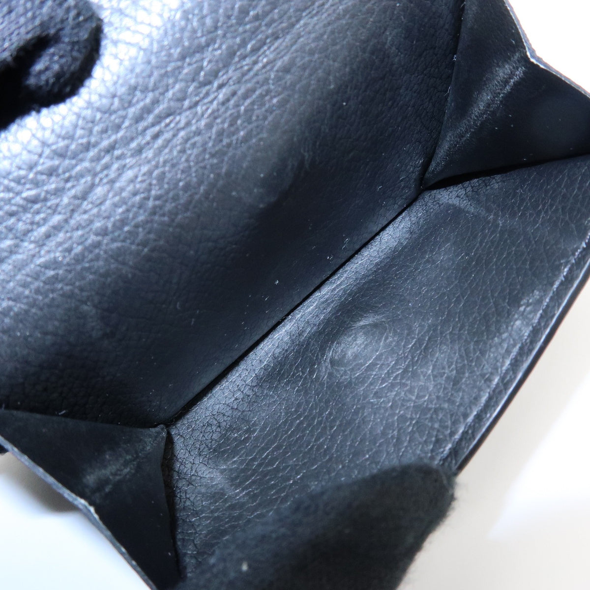 Louis Vuitton Lockmini Leather Black Leather Wallets Accessory (Pre-Owned)