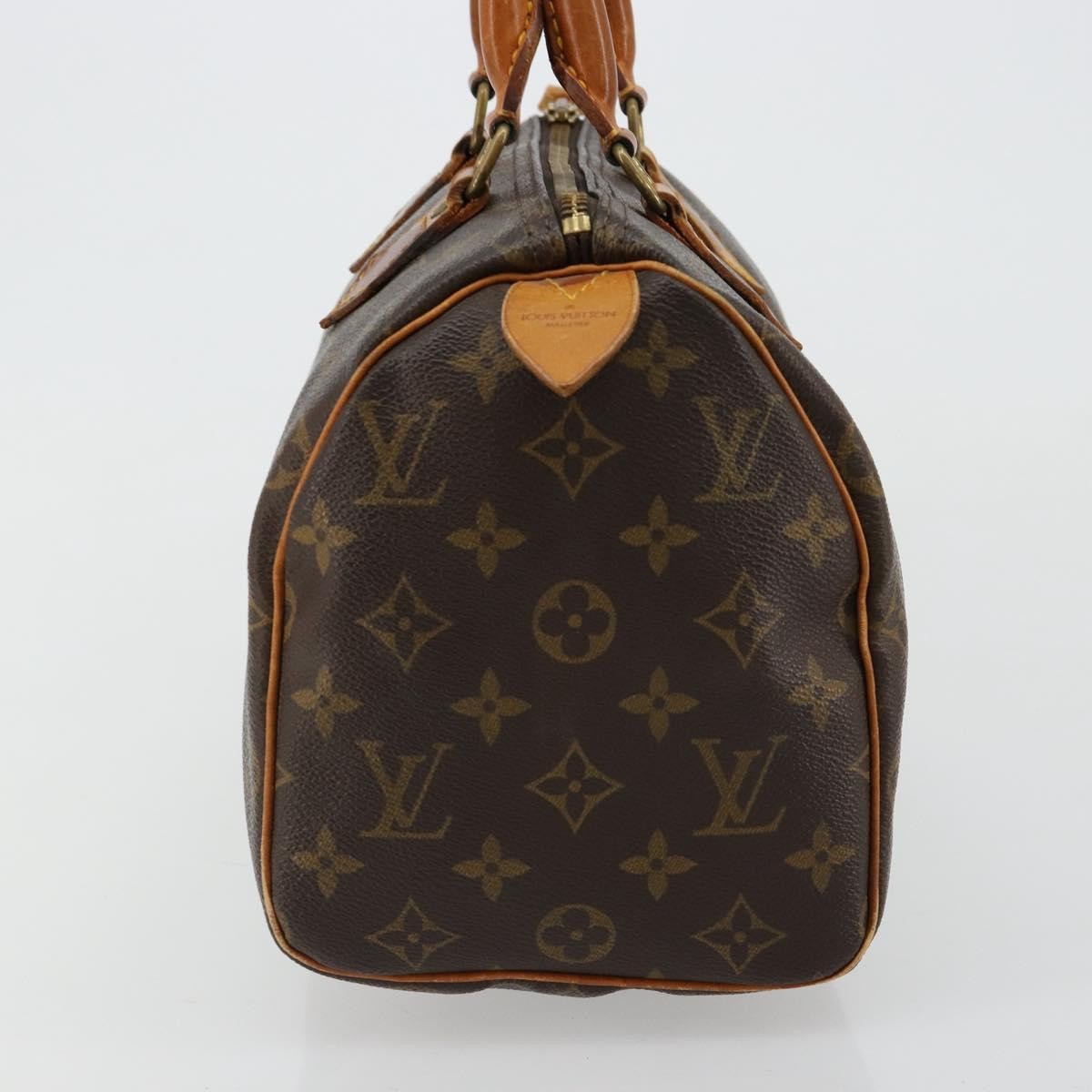 Louis Vuitton Speedy Monogram Canvas Brown Canvas Handbag (Pre-Owned)