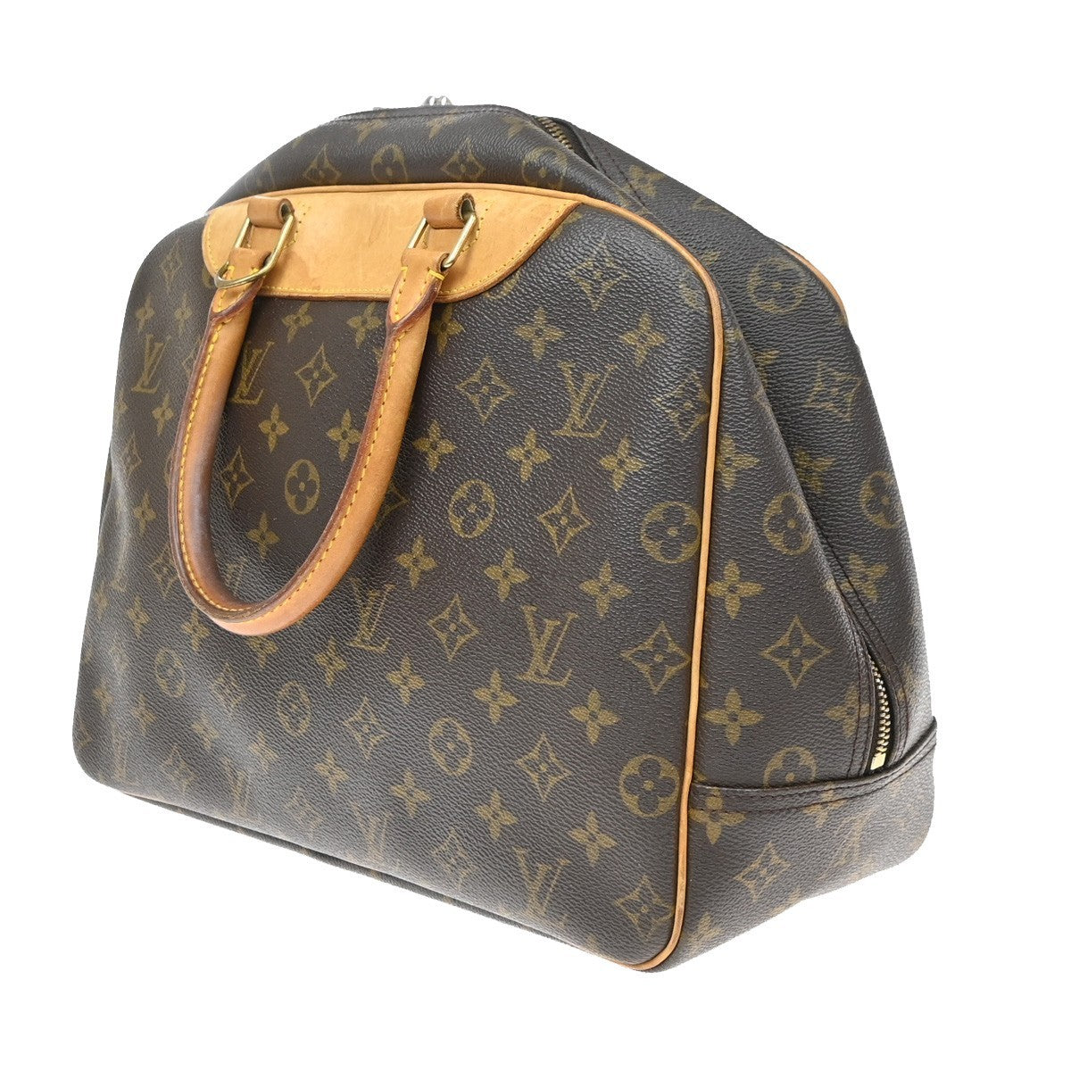 Louis Vuitton Trouville Monogram Canvas Brown Canvas Handbag (Pre-Owned)