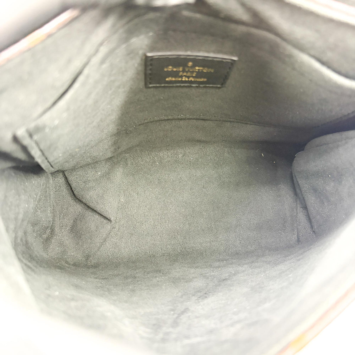 Louis Vuitton Locky Monogram Canvas With Leather Black Canvas Handbag (Pre-Owned)