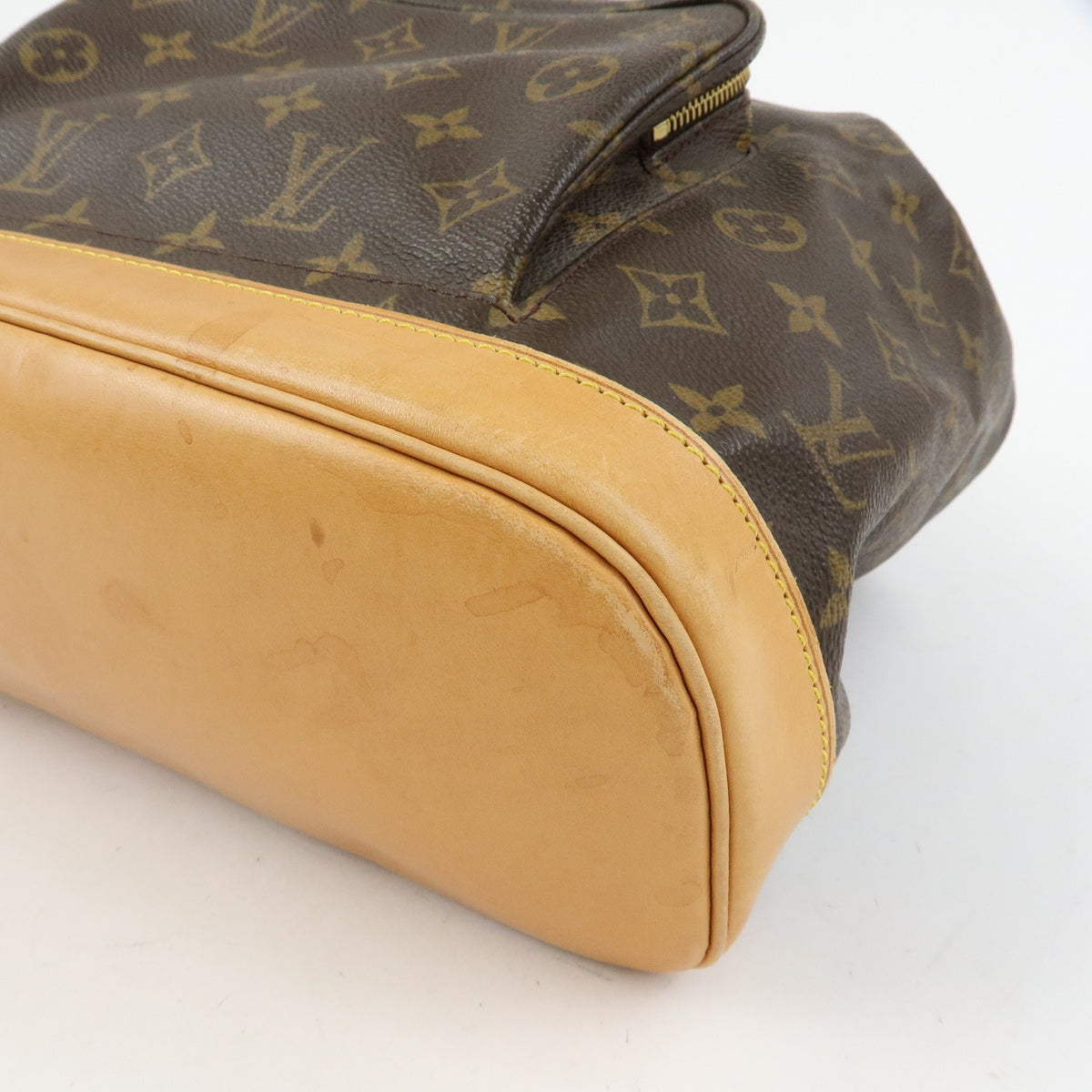 Louis Vuitton Vintage Montsouris Monogram Canvas Brown Canvas Backpack Bag (Pre-Owned)