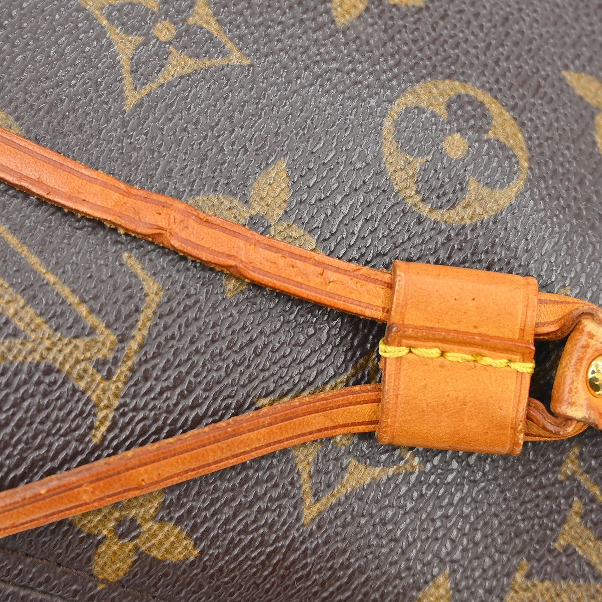 Louis Vuitton Neverfull Tote Monogram Canvas Brown Canvas Tote Bag Bag (Pre-Owned)