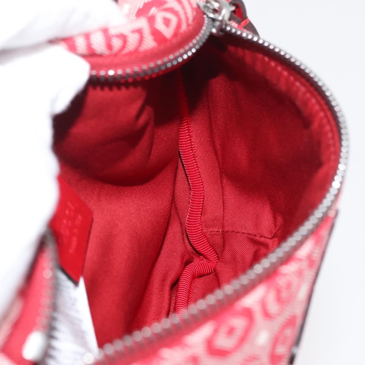 Gucci Children's Belt Printed Coated Canvas Red Canvas Handbag (Pre-Owned)