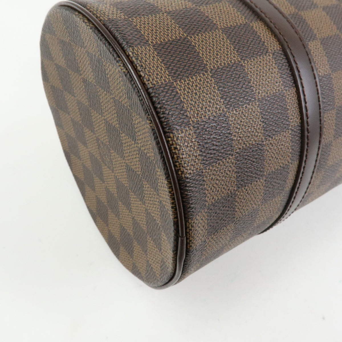 Louis Vuitton Papillon Damier Ebene Brown Canvas Handbag (Pre-Owned)