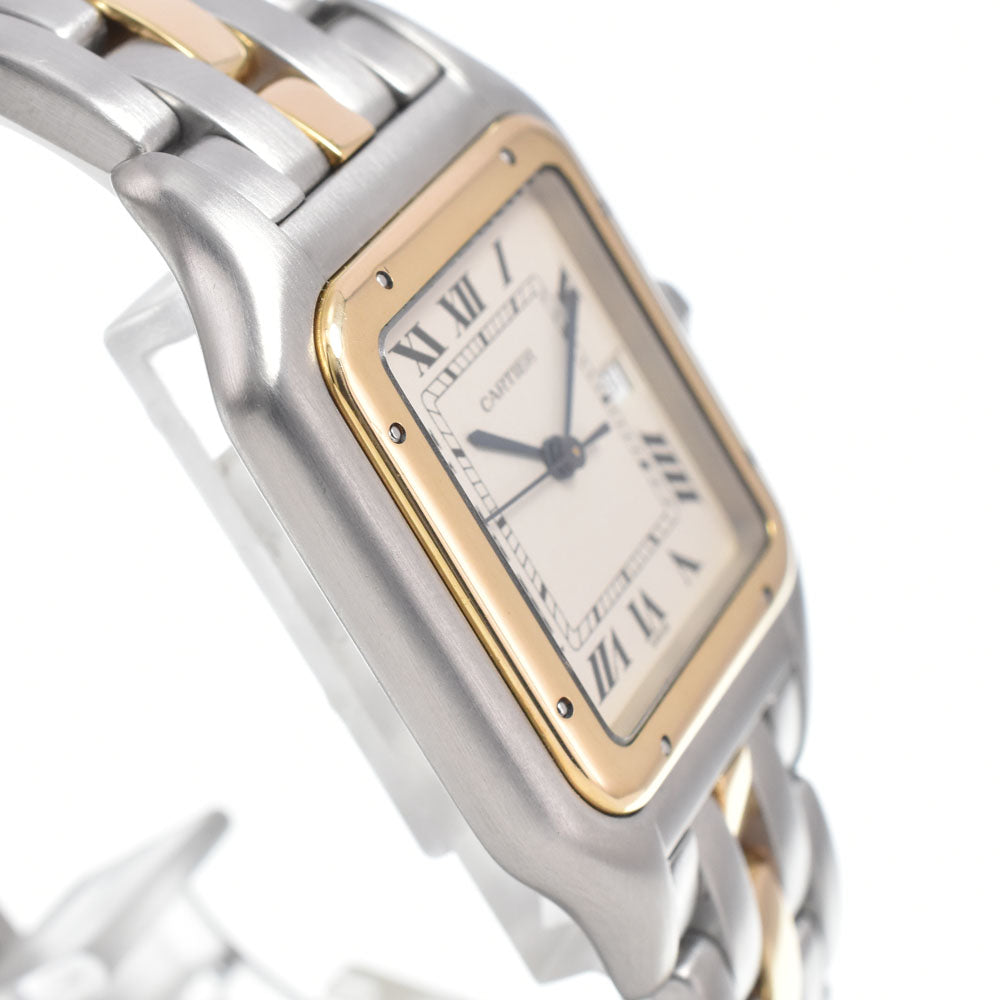 Cartier Vintage Panthere De Cartier Quartz Stainless Steel And Yellow Gold Watch (Pre-Owned)