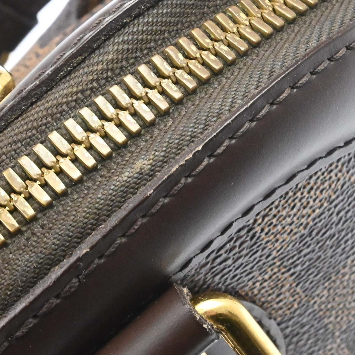 Louis Vuitton Trevi Damier Brown Canvas Handbag (Pre-Owned)