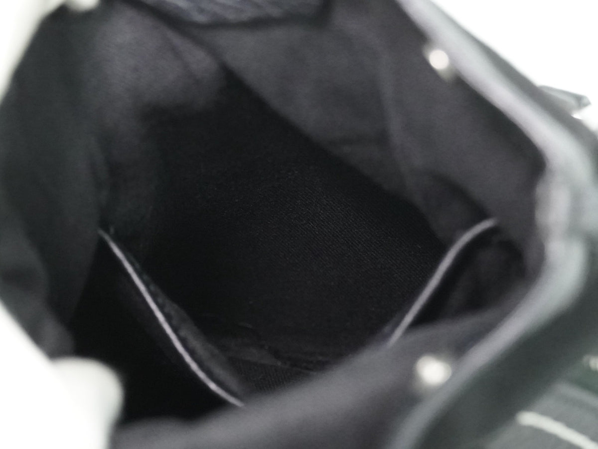 Maison Margiela Femme Micro Sac 5Ac Leather Black Leather Shoulder Bag Bag (Pre-Owned)