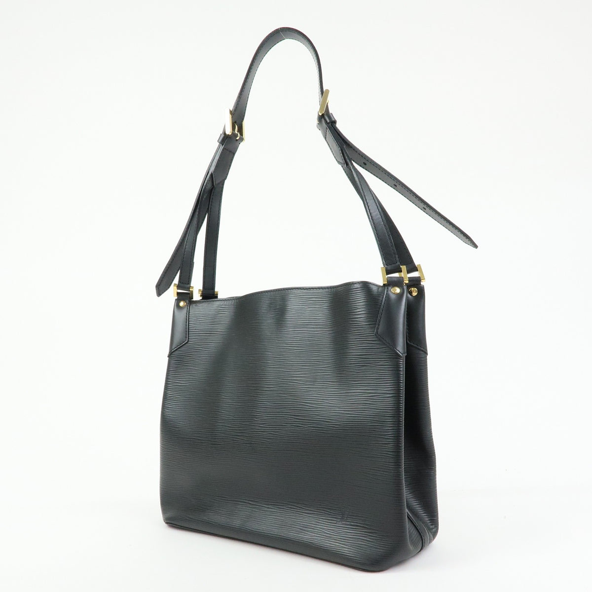 Louis Vuitton Mandara Epi Leather Black Leather Shoulder Bag Bag (Pre-Owned)