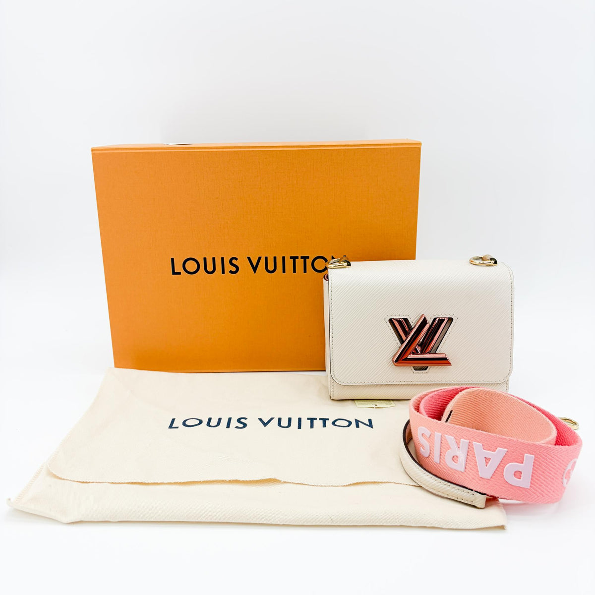 Louis Vuitton Twist Epi Leather Beige Leather Handbag (Pre-Owned)