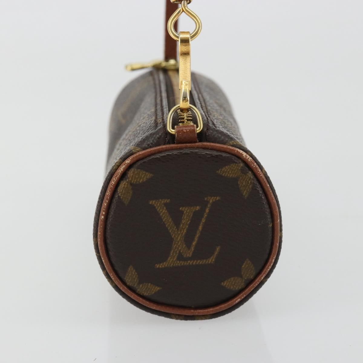 Louis Vuitton Papillon Pochette Monogram Canvas Brown Canvas Clutche & Pouche Bag (Pre-Owned)
