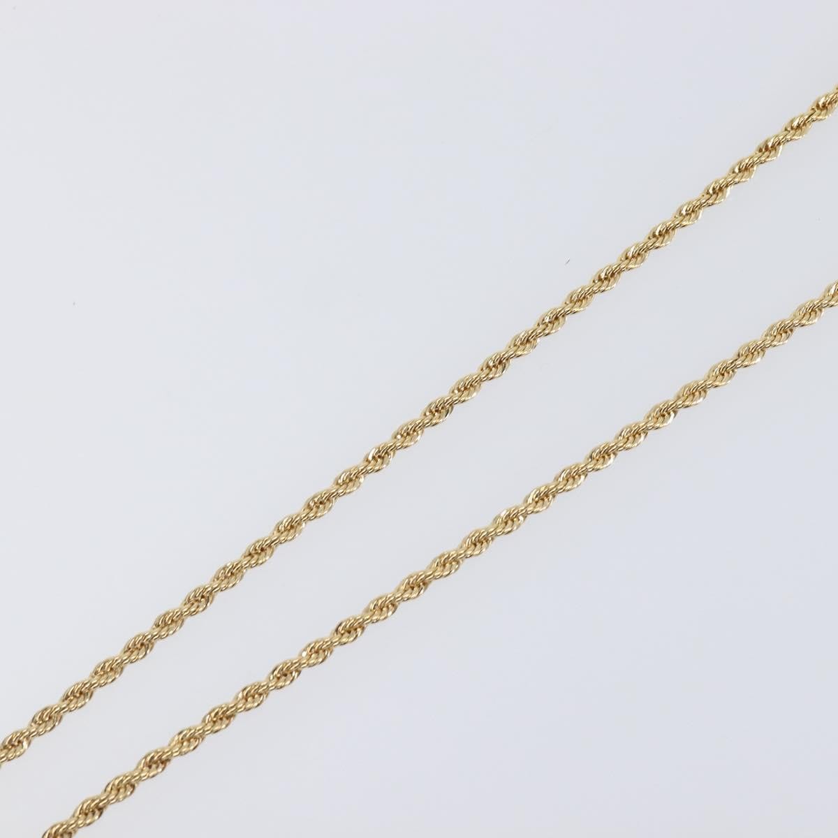Givenchy Vintage Metal Gold Metal Necklace Jewelry (Pre-Owned)
