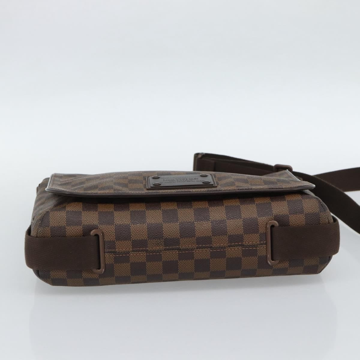 Louis Vuitton Brooklyn Damier Ebene Brown Canvas Shoulder Bag Bag (Pre-Owned)