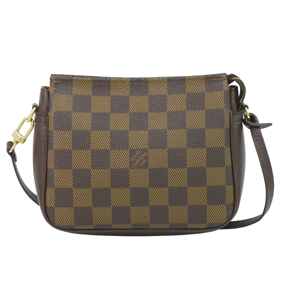Louis Vuitton Trousse Make Up Damier Brown Canvas Clutche & Pouche Bag (Pre-Owned)